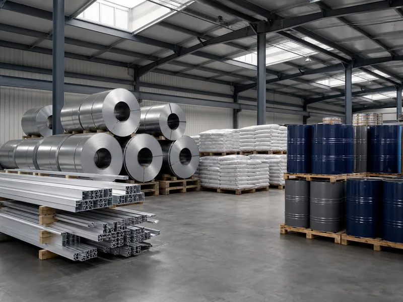 STRATONIA raw materials distribution warehouse